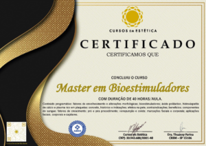 Certificado Bioestimuladores colageno